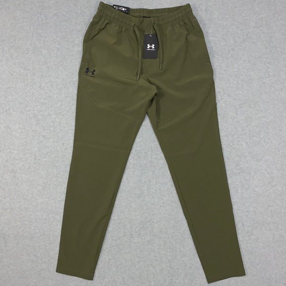 Under Armour Other - Under Armour UA Vibe Woven Tapered Pant Marine Green Men's Small 1386556-390 NWT